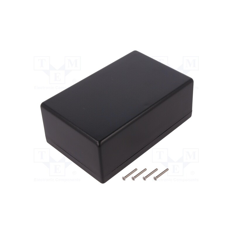1 pcs x HAMMOND - 1594EWBK - Enclosure: multipurpose, X: 107mm, Y: 167mm, Z: 65mm, 1594, ABS, black