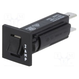 1 pcs x TE Connectivity - 3-1393250-2 - Circuit breaker, Urated: 250VAC, 32VDC, 2A, SPST-NC, Poles: 1, Ø16mm