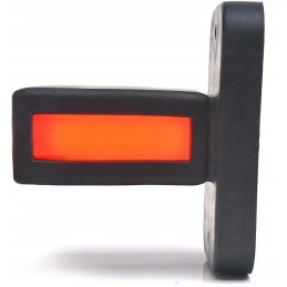 Front and rear marker lamp, straight L