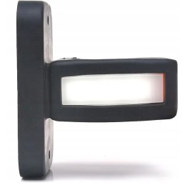 Front and rear marker lamp, straight L