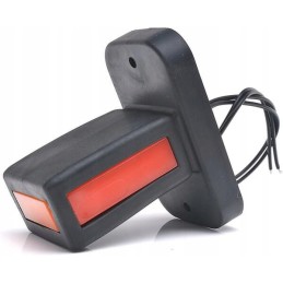 Front and rear marker lamp, straight L