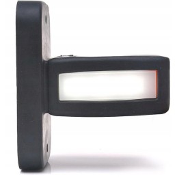 Front and rear marker lamp, straight L