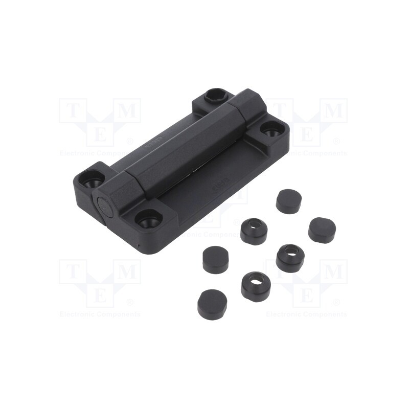 1 pcs x ELESA+GANTER - CFMW.110-SH-6 - Hinge, Width: 60mm, technopolymer PA, black, H: 110mm