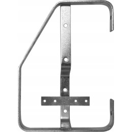 A set of trailer lamps with a bracket, left