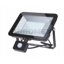 30W cold white LED floodlight with motion sensor
