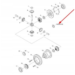 Ft300 38 197 gear wheel washer