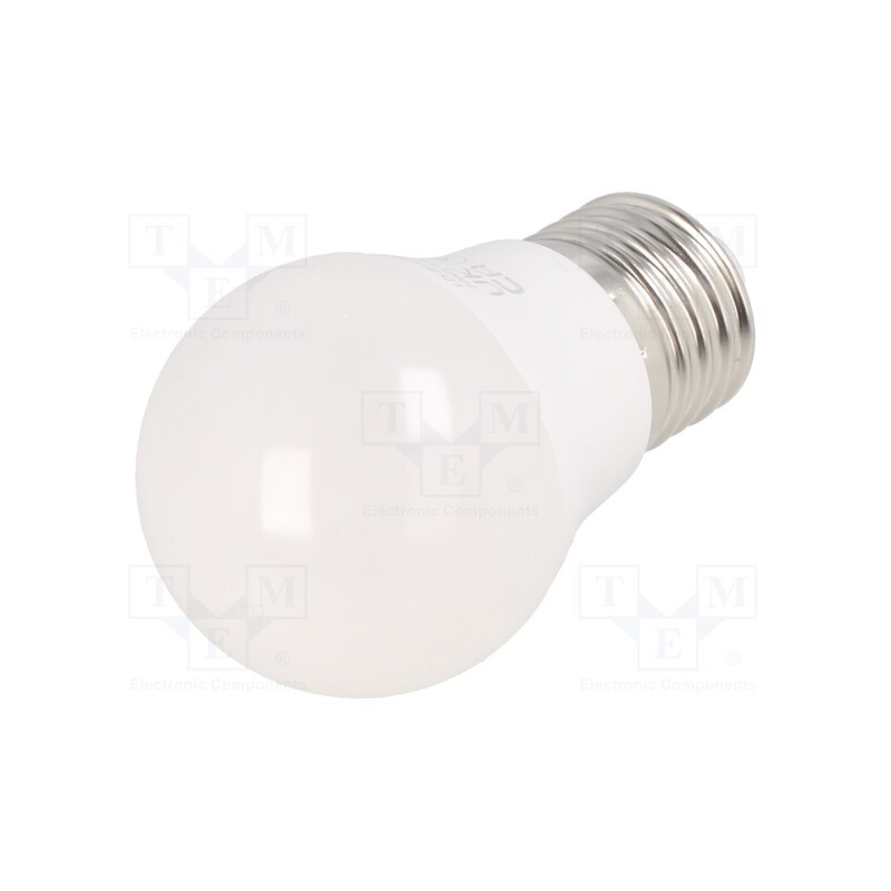 1 pcs x GTV Poland - LD-SMGB45C-30 - LED lamp, warm white, E27, 230VAC, 255lm, 3W, 160°, 3000K