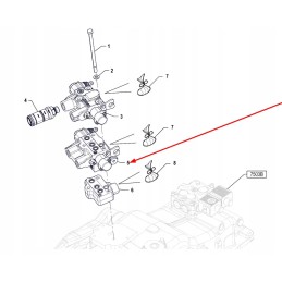 P5s59101012 hydraulic distributor
