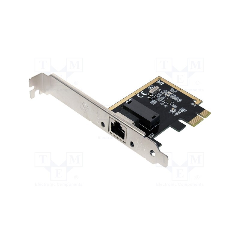 1 pcs x LOGILINK - PC0029A - PC extension card: PCIe, RJ45 socket