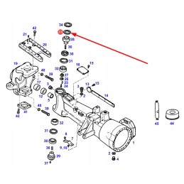 524300020450 axle spacer