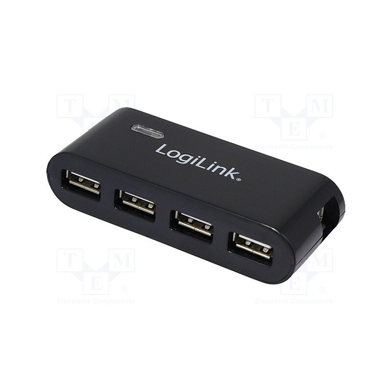 1 pcs x LOGILINK - UA0085 - Hub USB, DC,USB A socket x10, USB 2.0, PnP,PnP and hot-plug