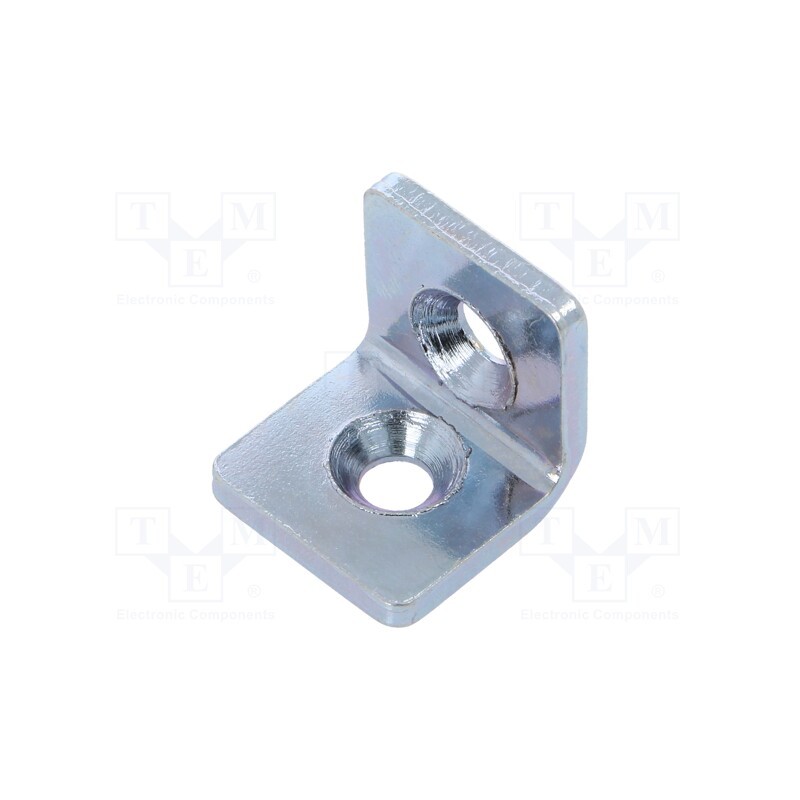 1 pcs x ELESA+GANTER - GN 967-20-20-L-1-ZB - Angle bracket, for profiles, W: 20mm, H: 20mm, L: 20mm, steel, steel