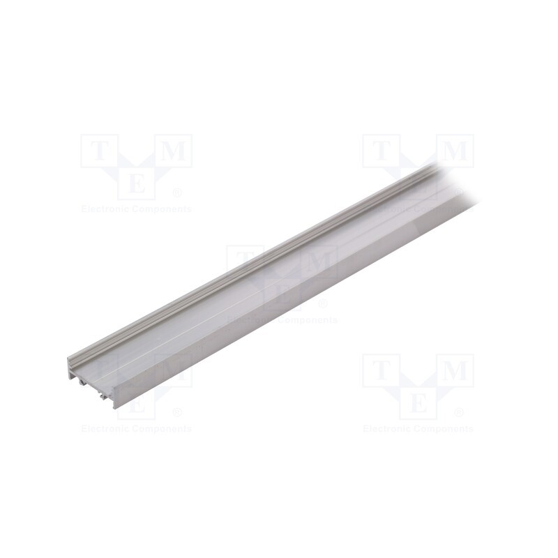 1 pcs x TOPMET - V3010000S - Profiles for LED modules, natural, L: 1m, VARIO30-01, aluminium