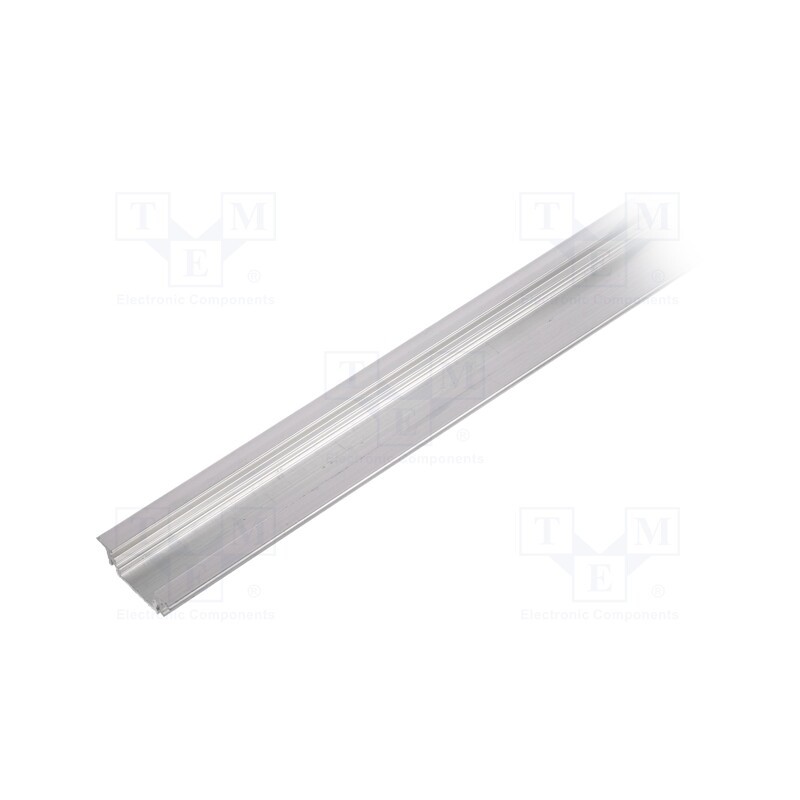 1 pcs x TOPMET - 76200000S - Profiles for LED modules, natural, L: 1m, GROOVE10, aluminium