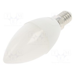 1 pcs x TOSHIBA LED LIGHTING - DELS-CD444P714AE21 - LED lamp, neutral white, E14, 230VAC, 470lm, 4.7W, 180°, 4000K