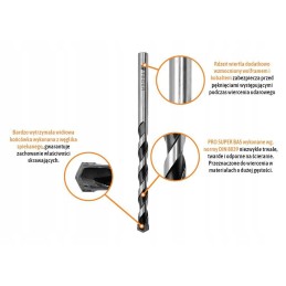 Widia Pro Super Bas concrete drill 8x300 mm t