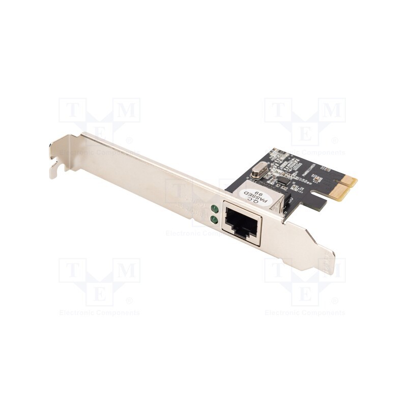 1 pcs x DIGITUS - DN-10130-1 - PC extension card: PCIe, PCIe,RJ45 socket, 1Gbps, 0÷55°C