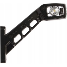 The right combination lamp outlines the front and rear sides