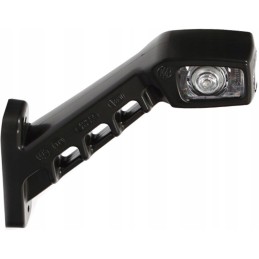 The right combination lamp outlines the front and rear sides