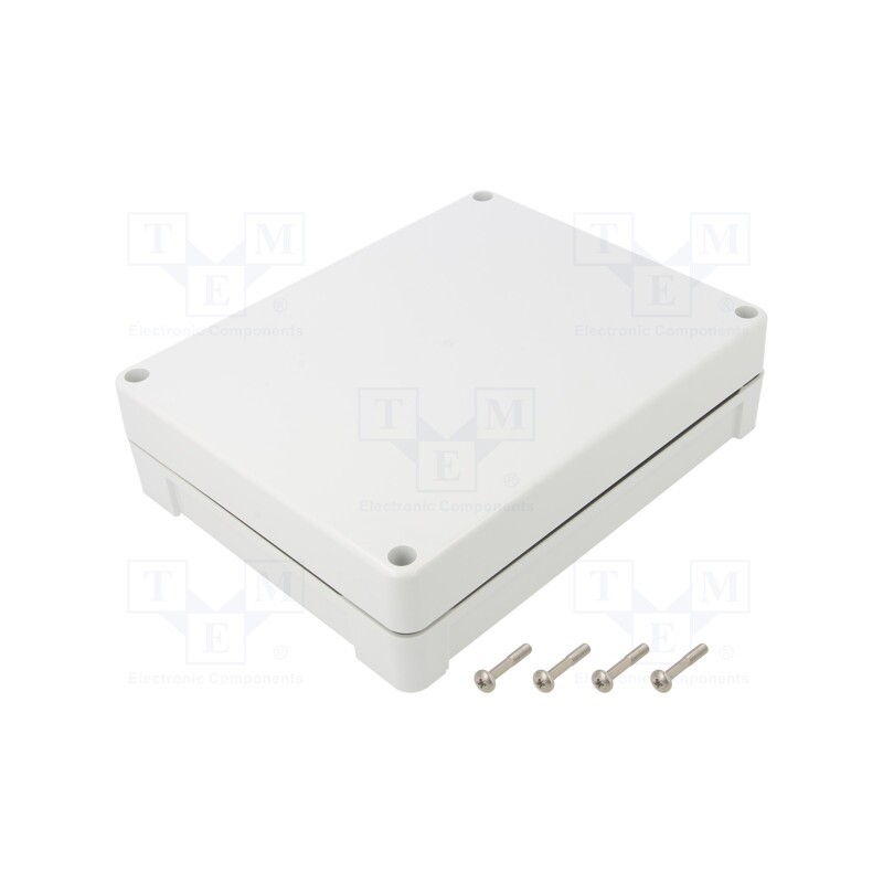 1 pcs x KRADEX - ZP240.190.60SJ TM ABS - Enclosure: multipurpose, X: 190mm, Y: 240mm, Z: 60mm, ZP, ABS, IP67