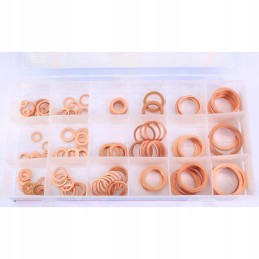 Set of copper washers 150 pcs