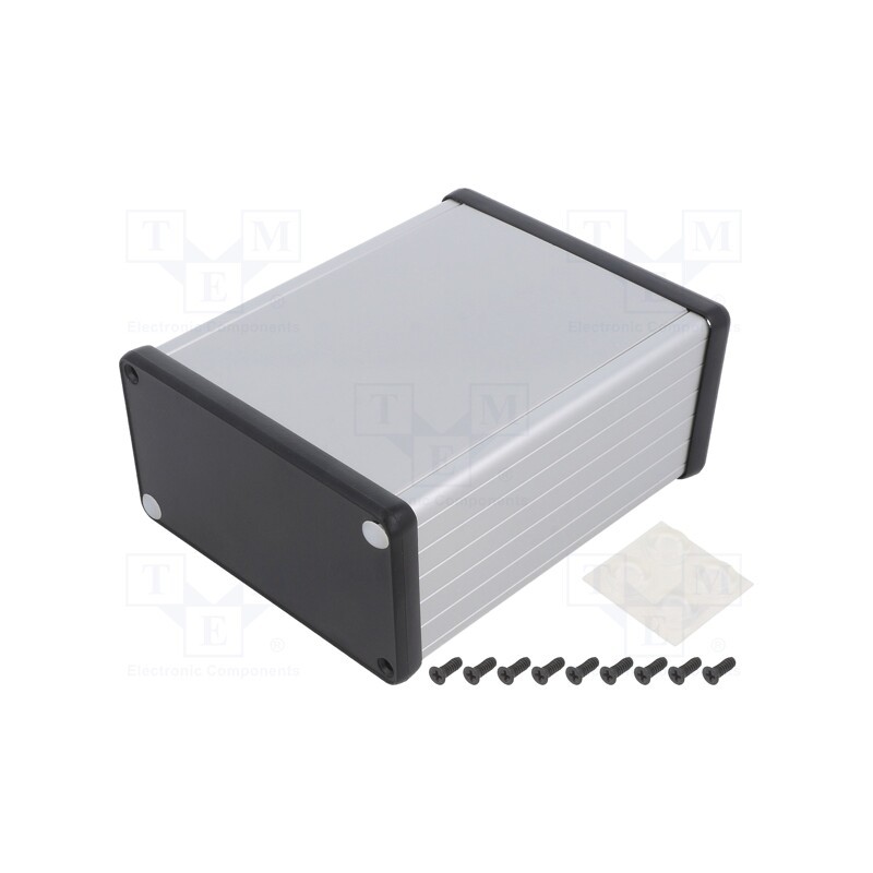 1 pcs x HAMMOND - 1455N1202 - Enclosure: with panel, 1455, X: 103mm, Y: 120mm, Z: 53mm, aluminium