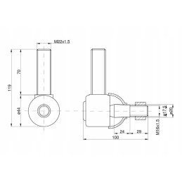 Power steering linkage