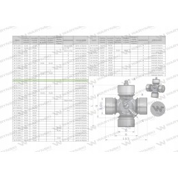 Shaft crosshead 27x70, motogeneric side lubrication