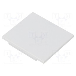 1 set x TOPMET - V4890022 -AS - Cap for LED profiles, grey, 2pcs, ABS, VARIO30-03