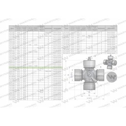 Shaft crosshead 27x80, motogeneric side lubrication