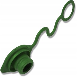 Green euro socket dust cap