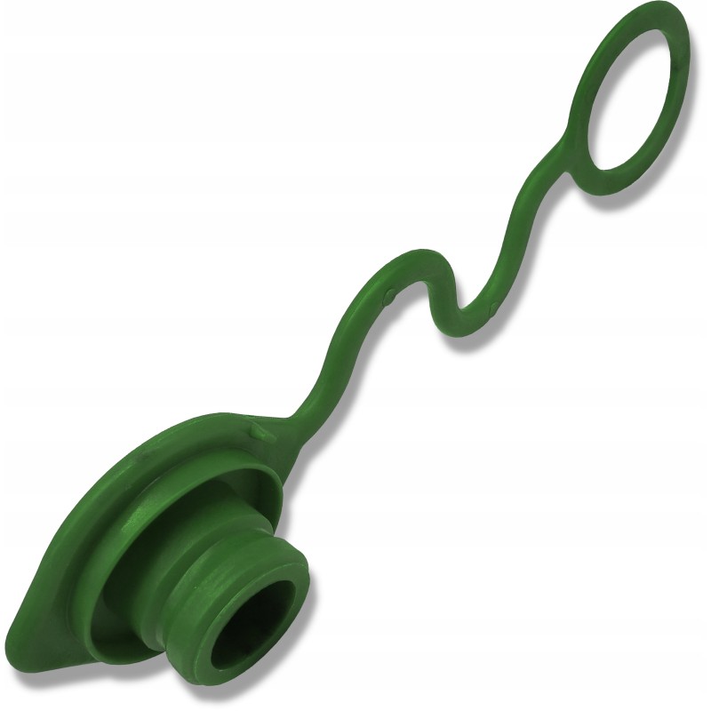 Green euro socket dust cap