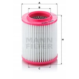Mann oil filter audi a6 4f2 c6