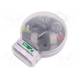 1 set x LUCAS - LLZ607 - Filament lamp: automotive, P14,5s, LLZ, Kind of bulb: H1