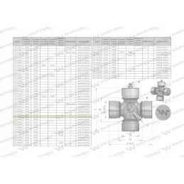 Shaft crosshead 30x80 motogeneric side lubrication