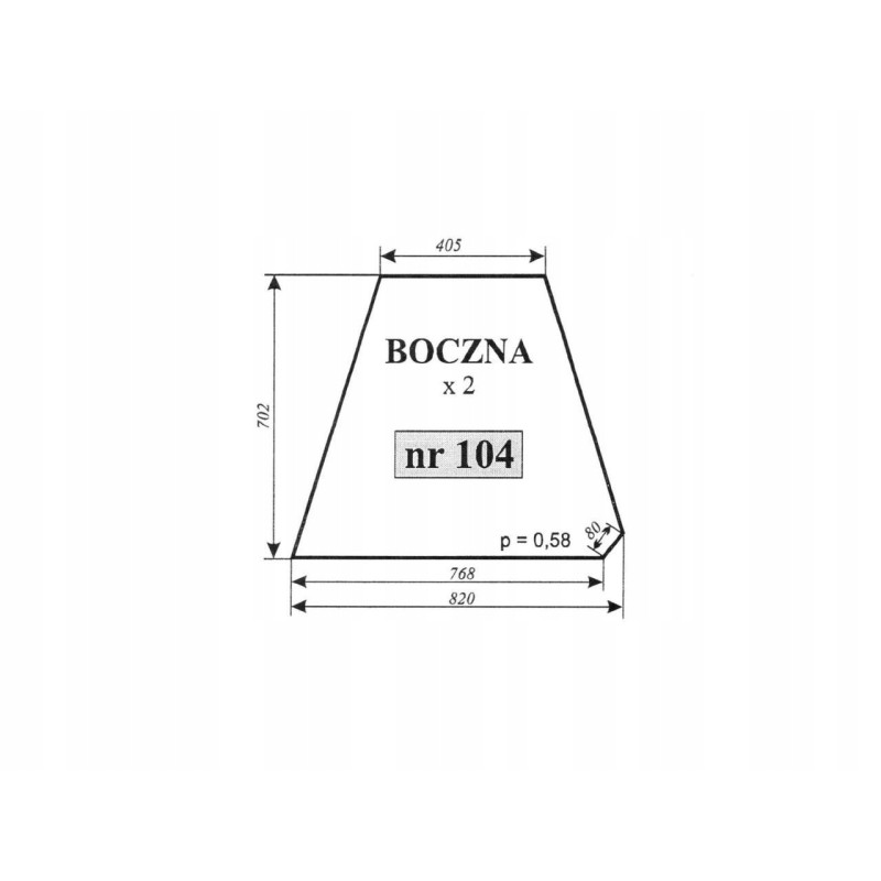 Side window c 360 lubsko 104