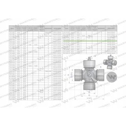 Shaft crosshead 35x90, motogeneric side lubrication