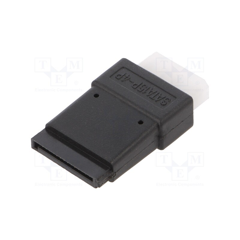 1 pcs x AKYGA - AK-CA-54 - Transition: adapter, Molex female,SATA female