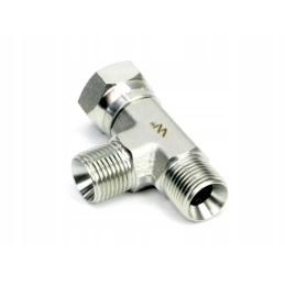 Asymmetrical hydraulic tee bba 1 bs