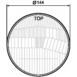 Re 02507 reflector optical element fits s