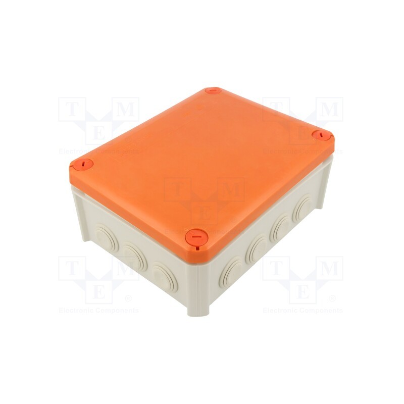 1 pcs x OBO BETTERMANN - T 160 RO-LGR - Enclosure: junction box, X: 150mm, Y: 190mm, Z: 77mm, IP66