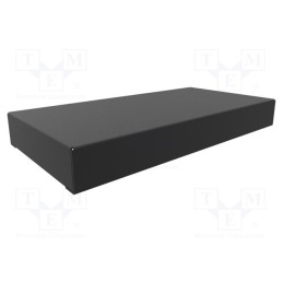 1 pcs x HAMMOND - 1441-9BK3 - Enclosure: enclosure base, X: 102mm, Y: 203mm, Z: 25mm, 1441, steel