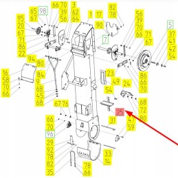 102591390 grain elevator chain