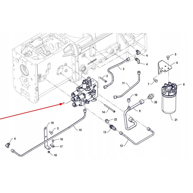 P5s37801009 complete valve block