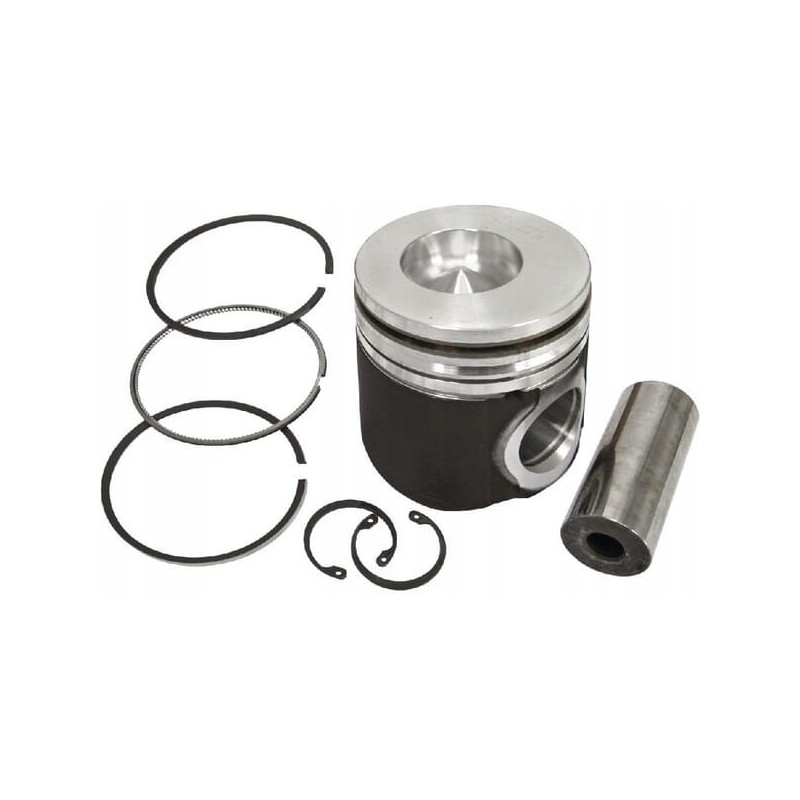 Piston with rings vpb3818