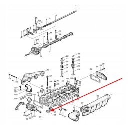 495b 03108 exhaust valve washer
