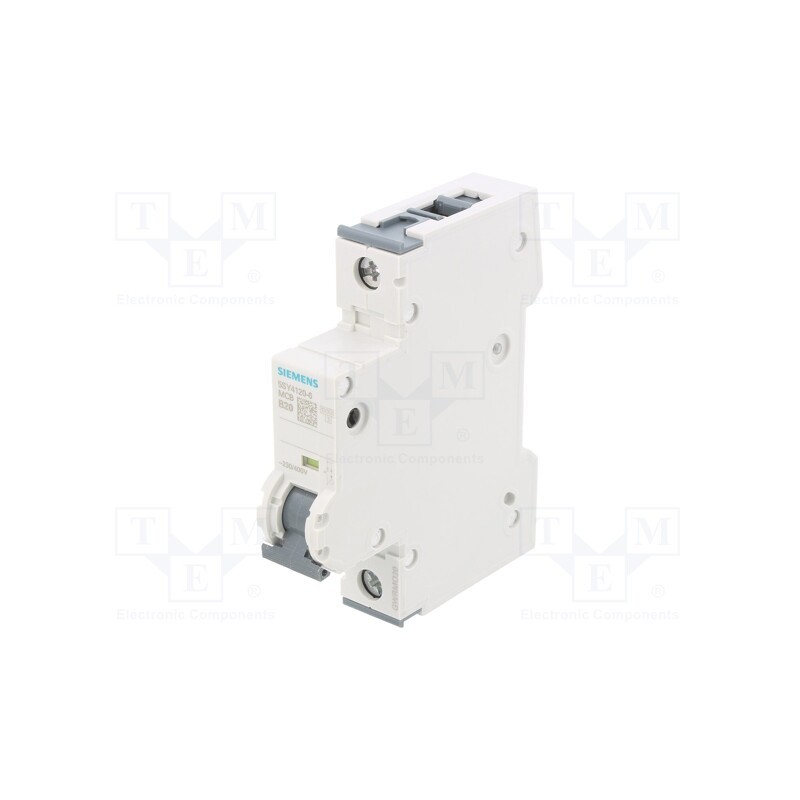 1 pcs x SIEMENS - 5SY4120-6 - Circuit breaker, 230/400VAC, Inom: 20A, Poles: 1, Charact: B, 10kA