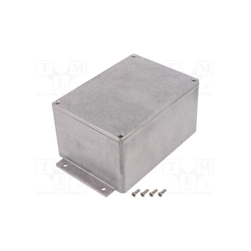 1 pcs x DELTRON ENCLOSURES - 455-0100 - Enclosure: multipurpose, X: 102mm, Y: 140mm, Z: 76mm, aluminium, IP54