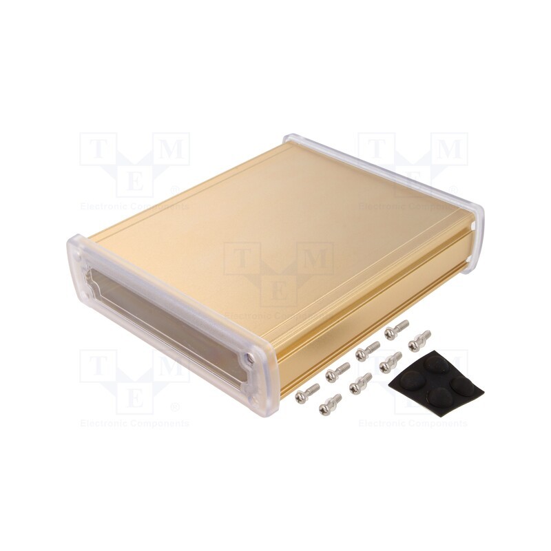 1 pcs x GAINTA - ALUG706GD160-C -AS - Enclosure: multipurpose, X: 146.6mm, Y: 169mm, Z: 41.6mm, aluminium