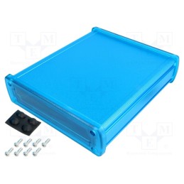 1 pcs x GAINTA - ALUG706BU160-CBU -AS - Enclosure: multipurpose, X: 146.6mm, Y: 169mm, Z: 41.6mm, aluminium